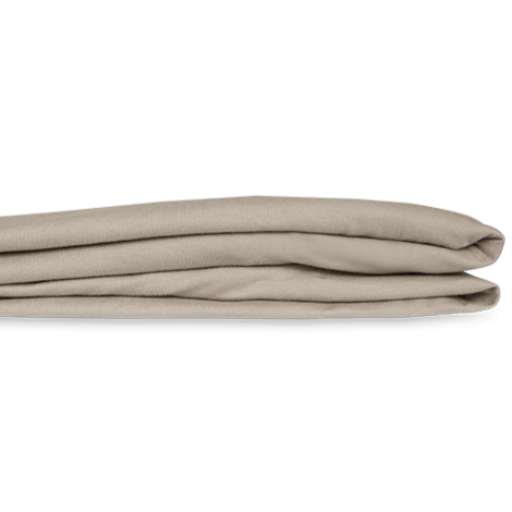 TOPPER Hoeslaken - Shizu Katoen Percal (12cm) Zand topper hoeslaken KAYORI