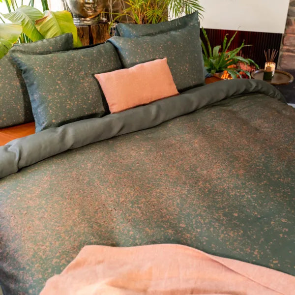 Dekbedovertrek Morian Tencel Groen