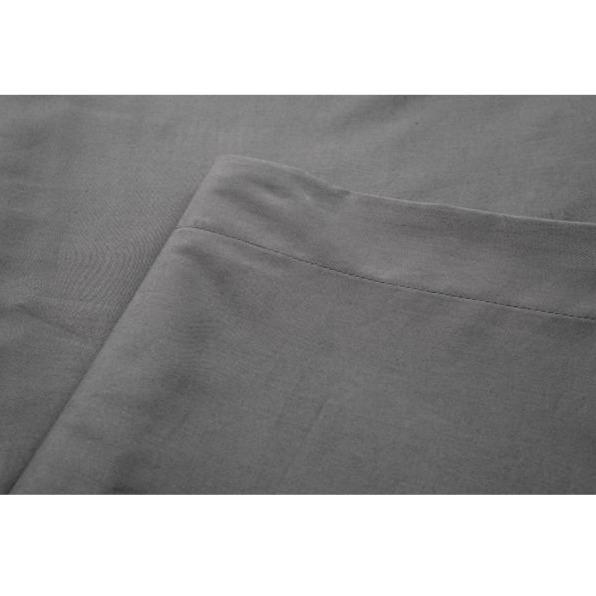 LAKEN - Shizu Bio Katoen Percal laken KAYORI 160 cm x 260 cm antra