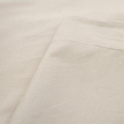 LAKEN - Shizu Bio Katoen Percal laken KAYORI 160 cm x 260 cm zand