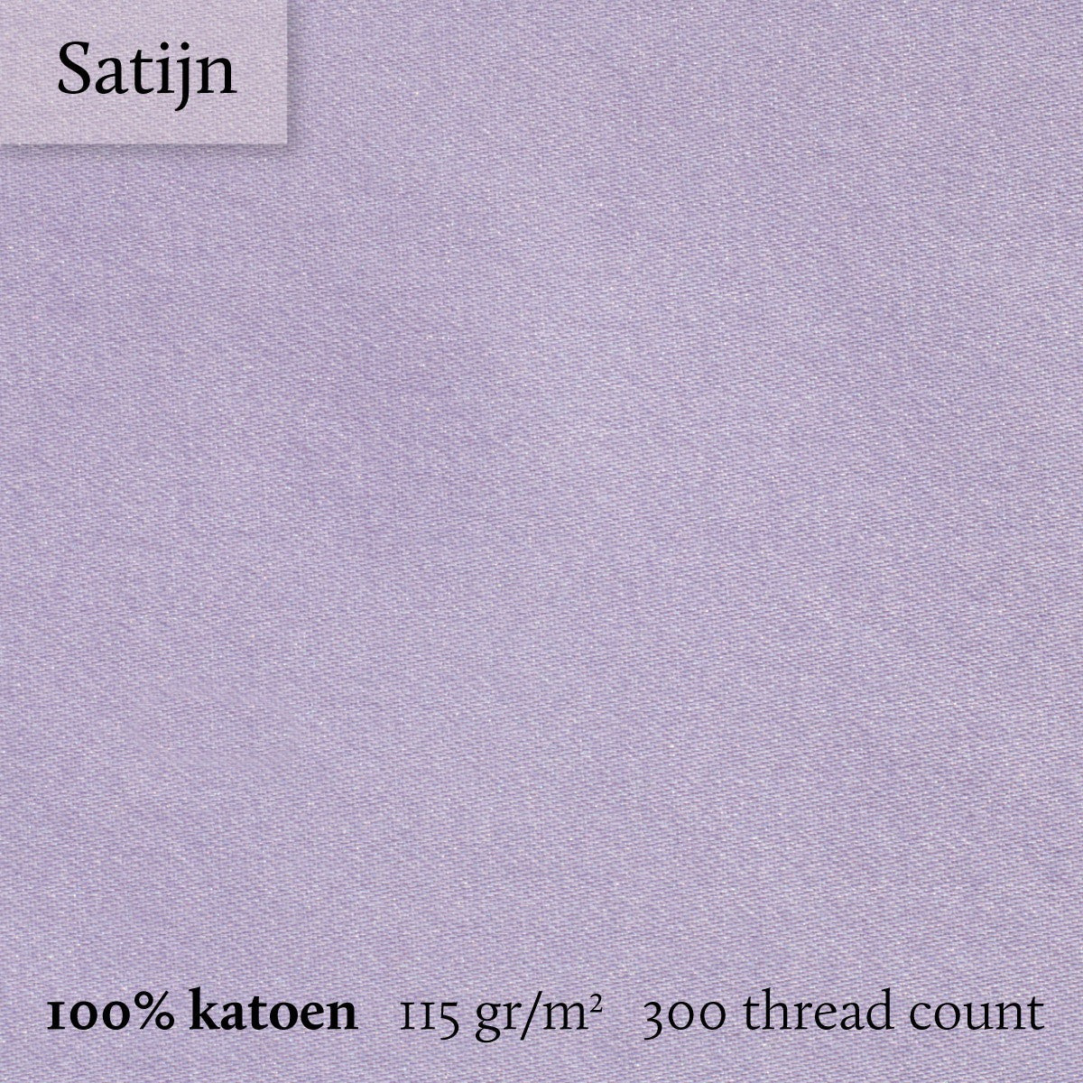 Kussenslopen Satijn 300TC Lila