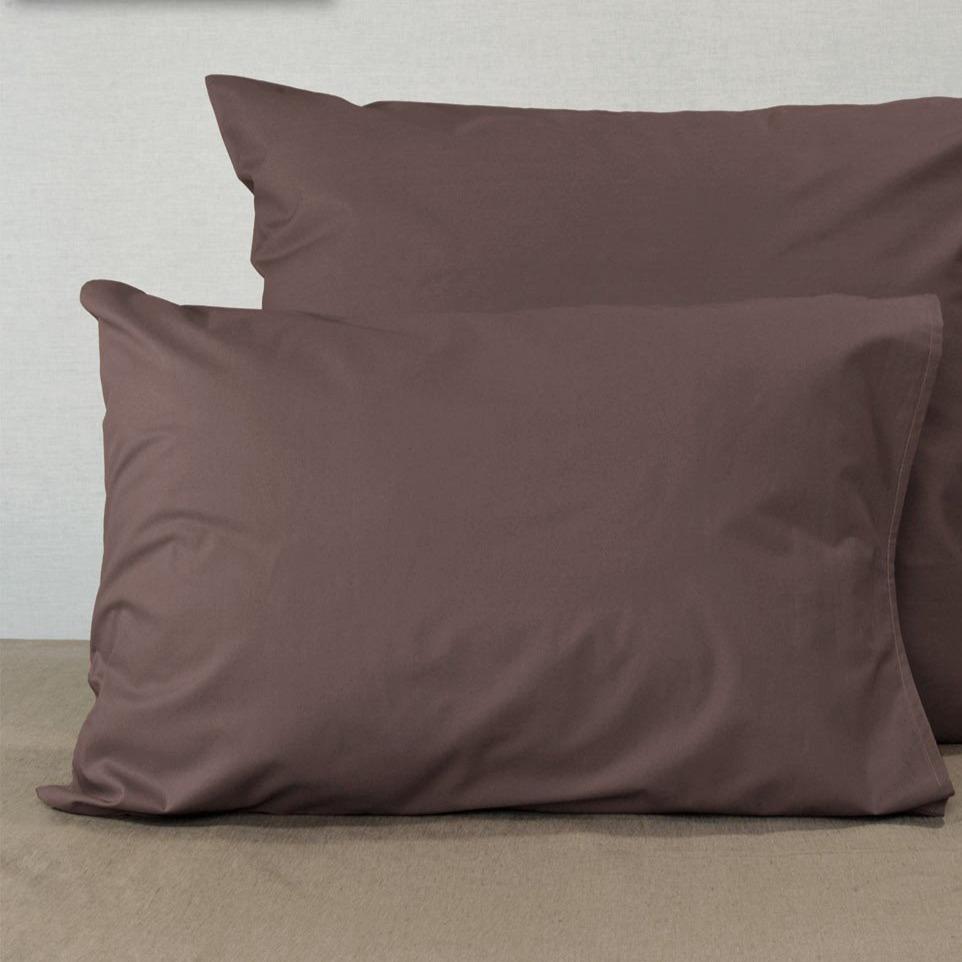 DOMMELIN - Katoen Percal 200TC Dekbedovertrek Bruin Dekbedovertrek DOMMELIN