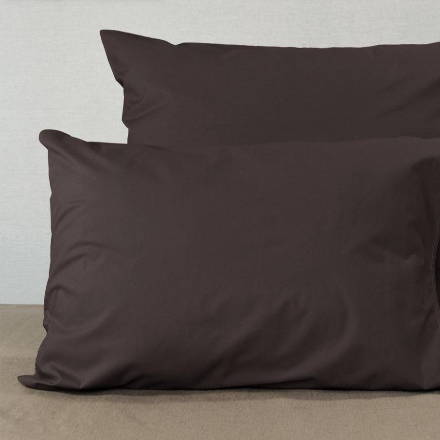 DOMMELIN - Katoen Percal 200TC Dekbedovertrek Choco Dekbedovertrek DOMMELIN