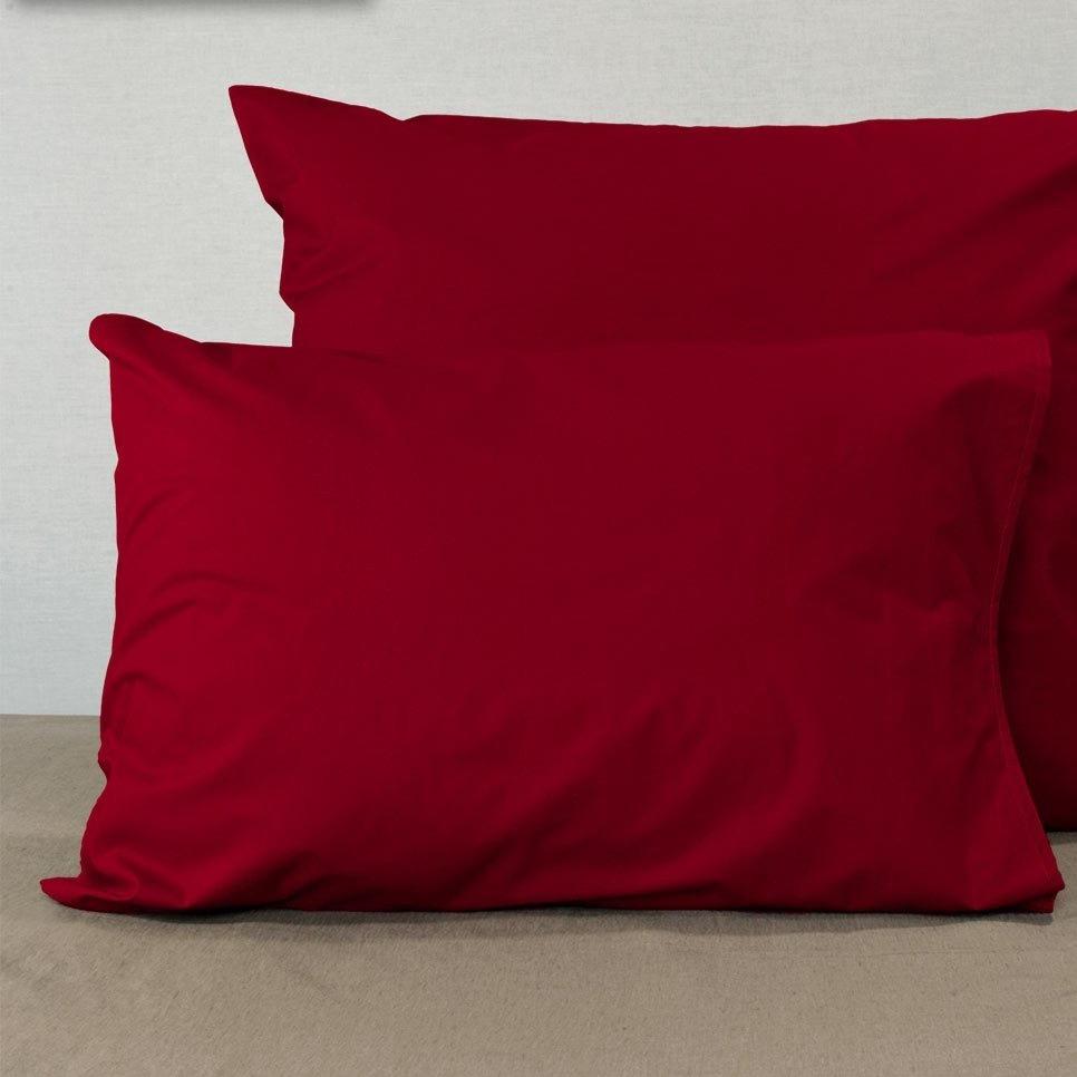 DOMMELIN - Katoen Percal 200TC Dekbedovertrek Rosso Dekbedovertrek DOMMELIN