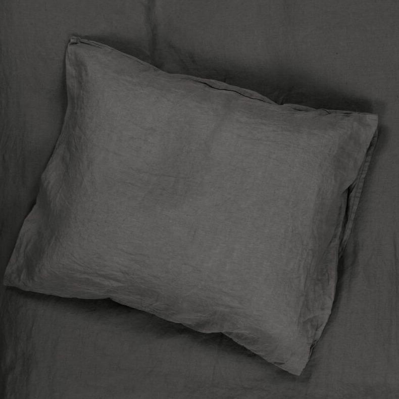 MAXIME - Linnen kussenslopen Kussensloop PASSION FOR LINEN 40-80 cm dark_grey
