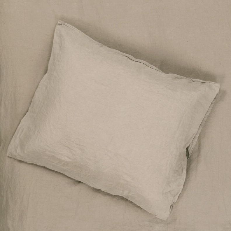 KUSSENSLOOP - Maxime Linnen Zand Kussensloop PASSION FOR LINEN 40-80 cm Zand