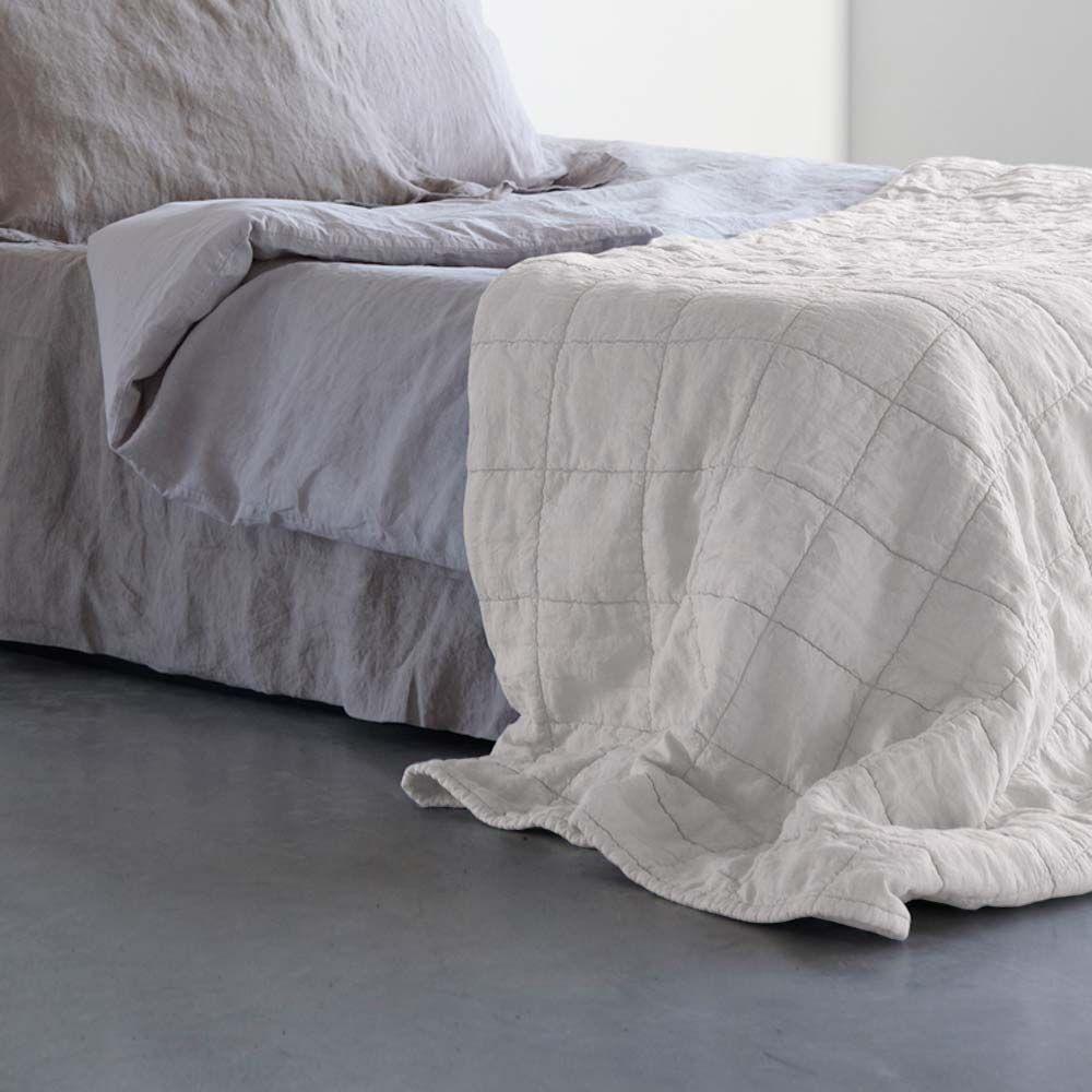 PLAID - Nice Linnen met Katoen Marble plaid PASSION FOR LINEN