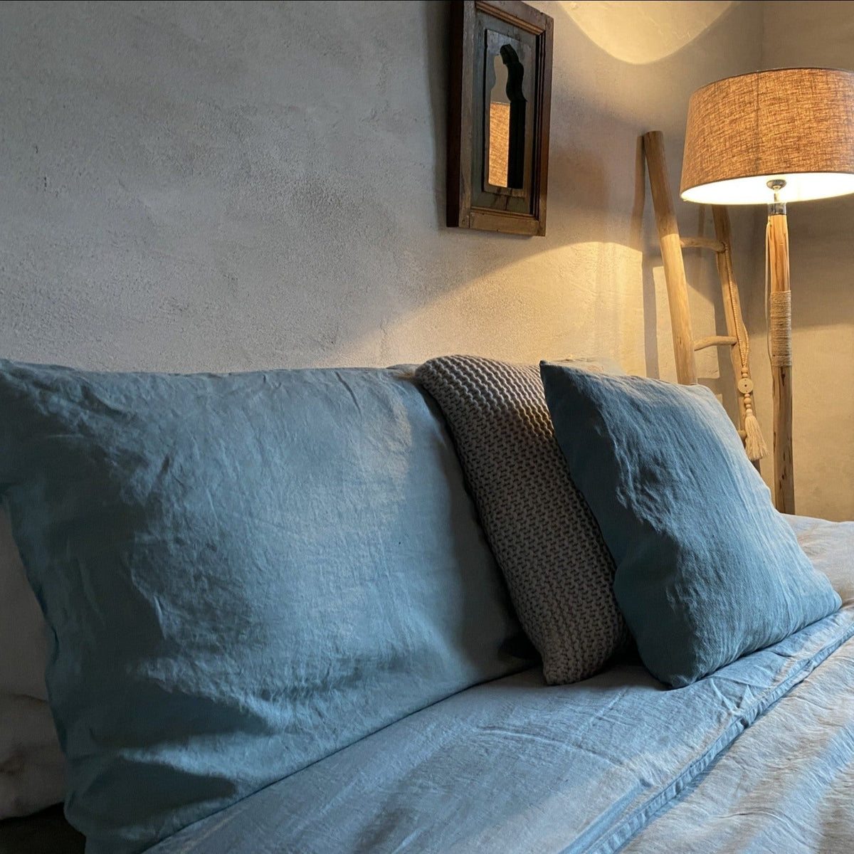 KUSSENSLOOP - Maxime Linnen Donker Grijs Kussensloop PASSION FOR LINEN