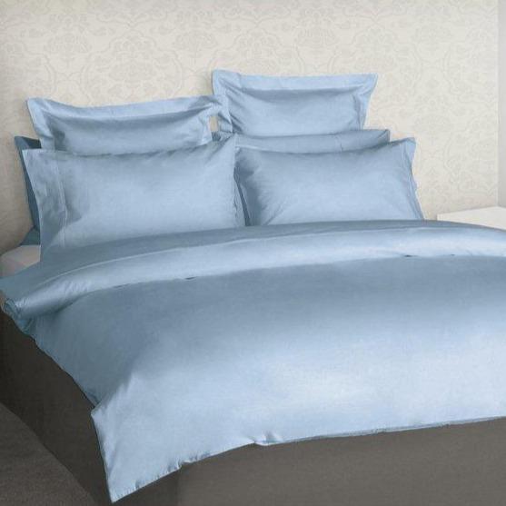 PARKLANE - Egyptisch Katoen Dekbedovertrek 220TC - Blauw Dekbedovertrek CASA DORMI