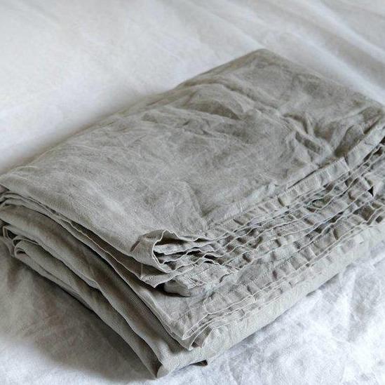 LAKEN Linnen - Maxime laken PASSION FOR LINEN 150-290 cm zand