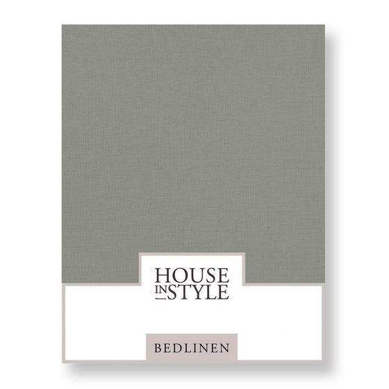 LAKEN - Remy 100% gewassen linnen (168gsm) laken PASSION FOR LINEN 280-290 cm mud