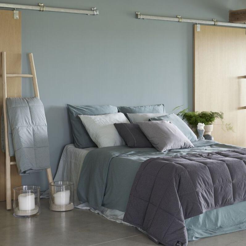 TUMBA - Katoen Jersey met Aloë Vera finish dekbedovertek Dekbedovertrek HOUSE IN STYLE