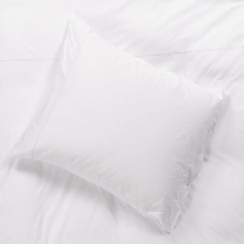 KUSSENSLOOP - Tumba Jersey Aloë Vera finish Wit Kussensloop basic HOUSE IN STYLE 40-80 cm Wit