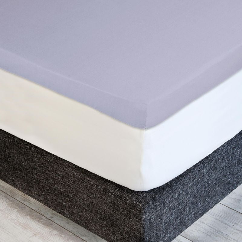 Topper Hoeslaken Katoen Satijn