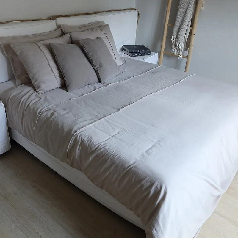 Dekbedovertrek Arezzo Katoen Satijn 300TC Sand