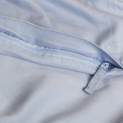 Dekbedovertrek Tencel™ Twill Lichtblauw