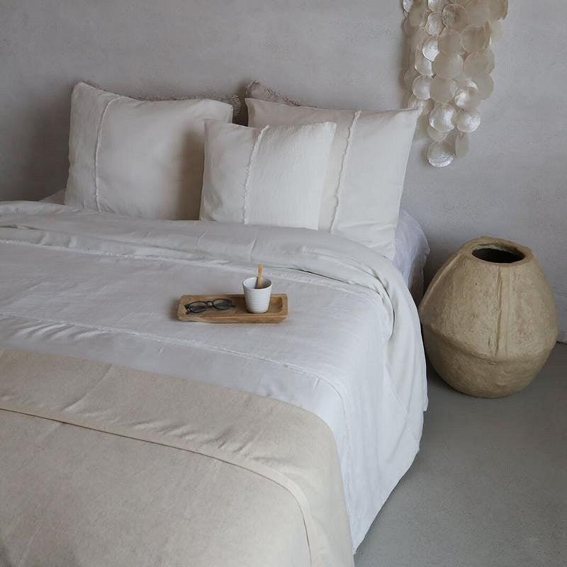 Dekbedovertrek Arezzo Katoen Satijn 300TC Off-White