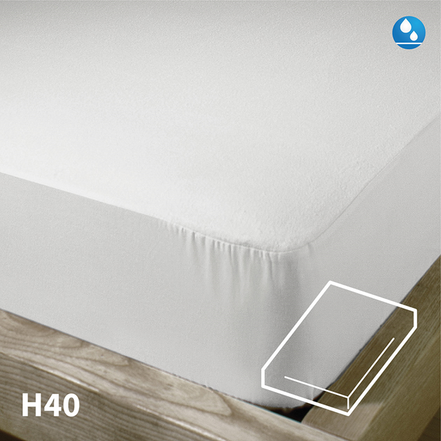 Molton Waterdicht Matrasbeschermer 30-40-50 cm hoog