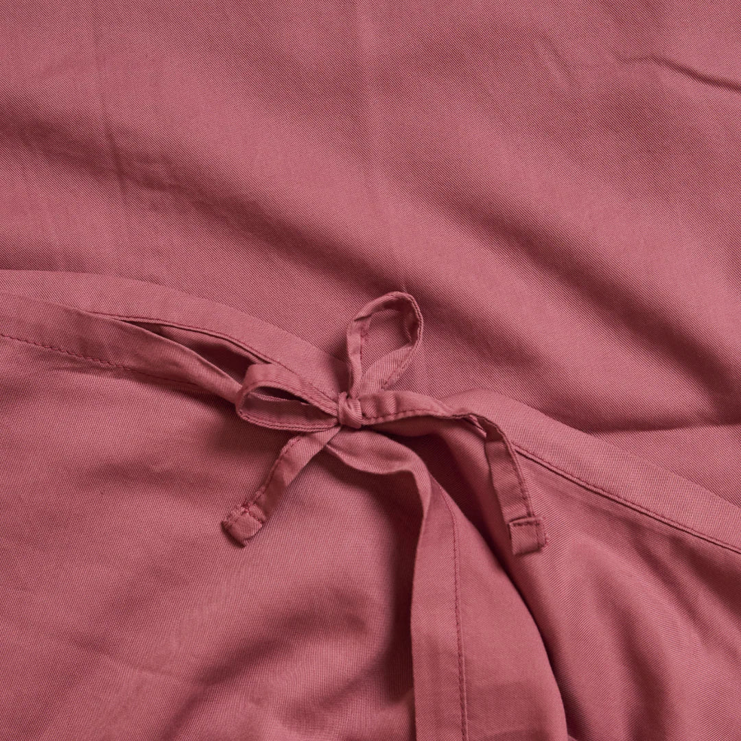 Kids Dekbedovertrek Tencel™ Twill Dusty Rose