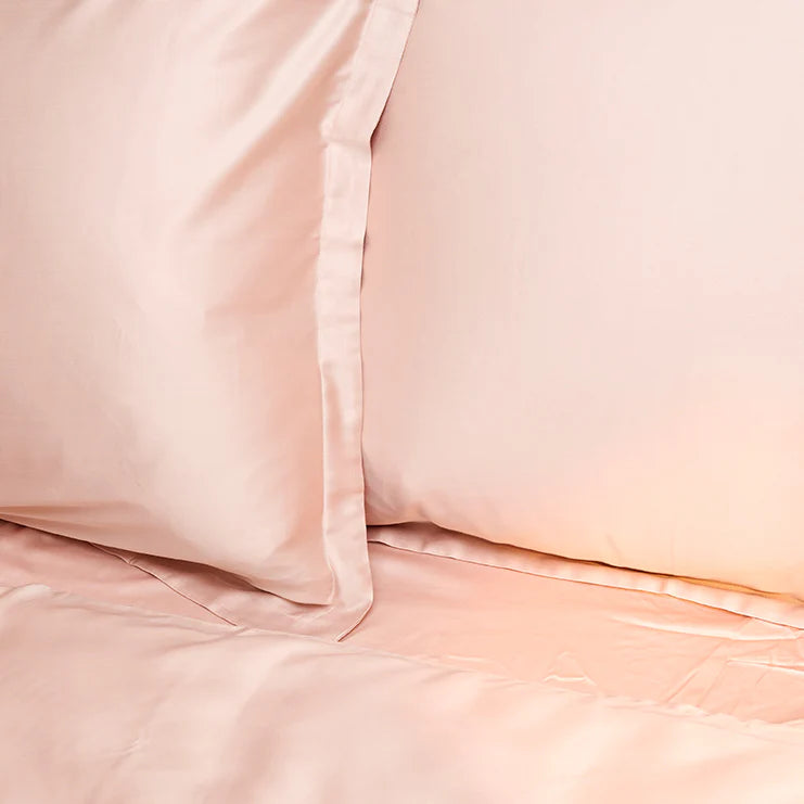 Kussensloop Bamboe 300TC Powder Peach