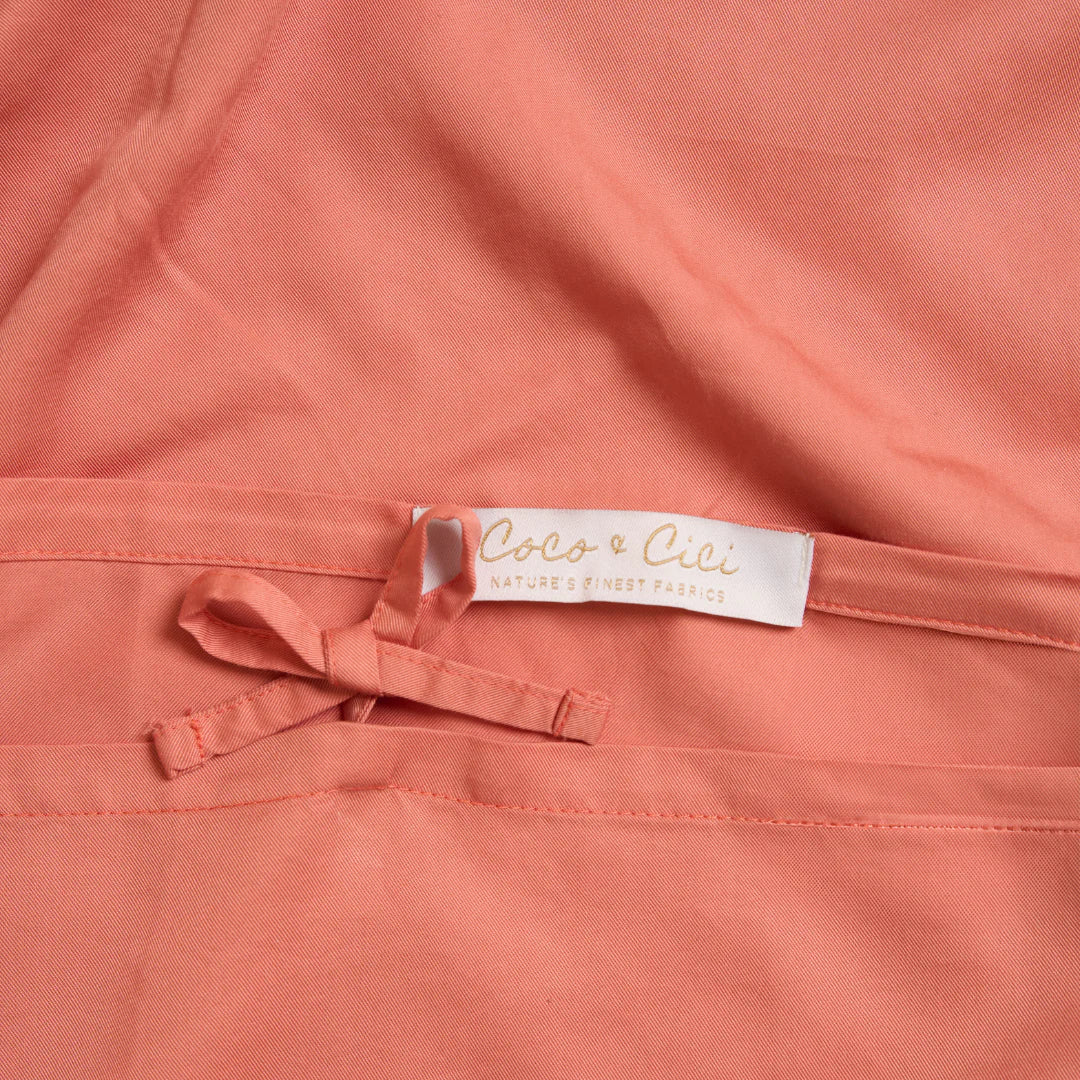 Kids Dekbedovertrek Tencel™ Twill Blush