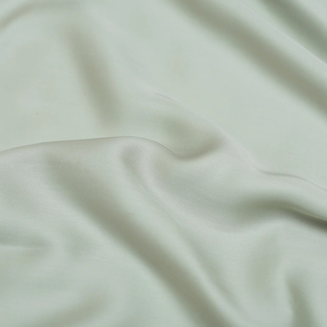 Kids Dekbedovertrek Tencel™ Sateen Grijsgroen