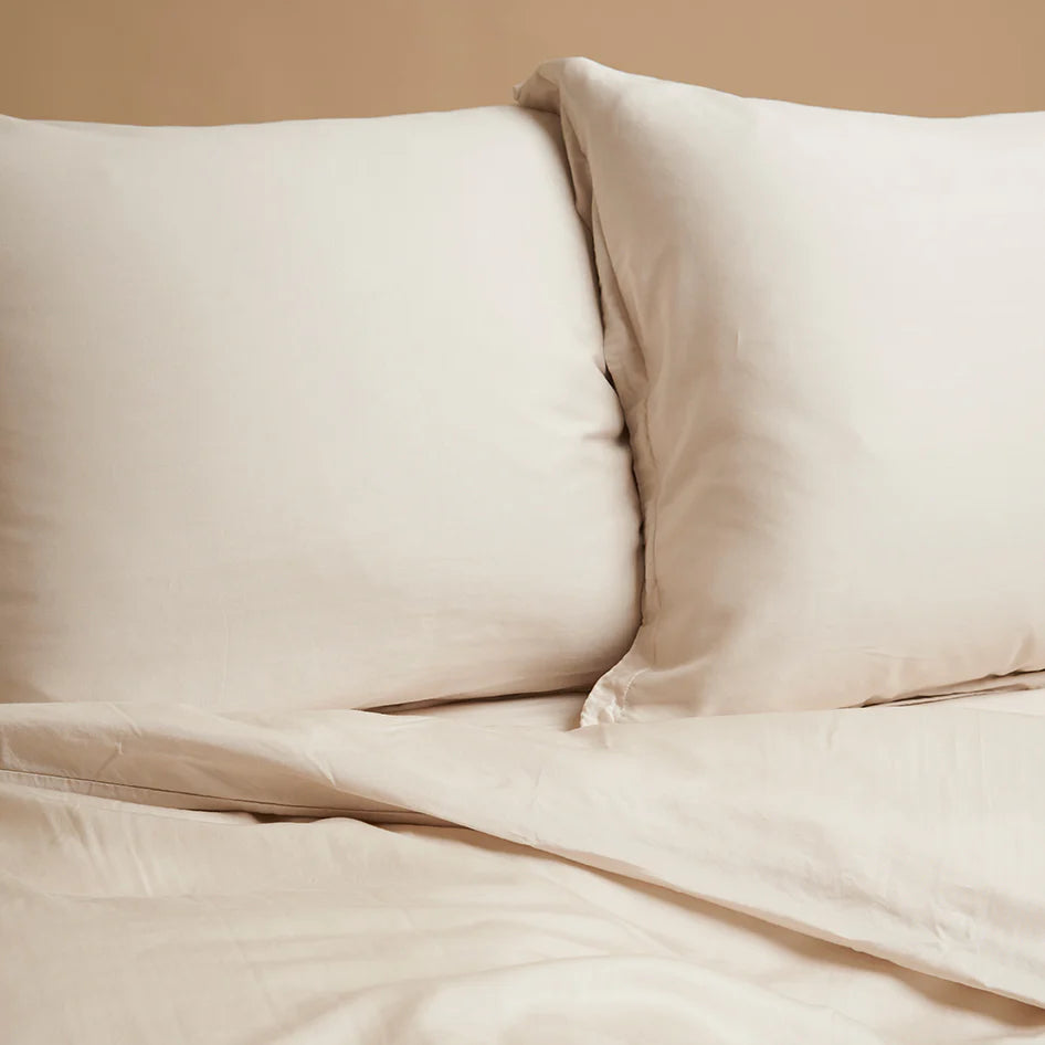 Kussensloop Tencel™ Twill Beige
