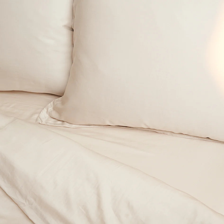 Kussensloop Tencel™ Twill Beige