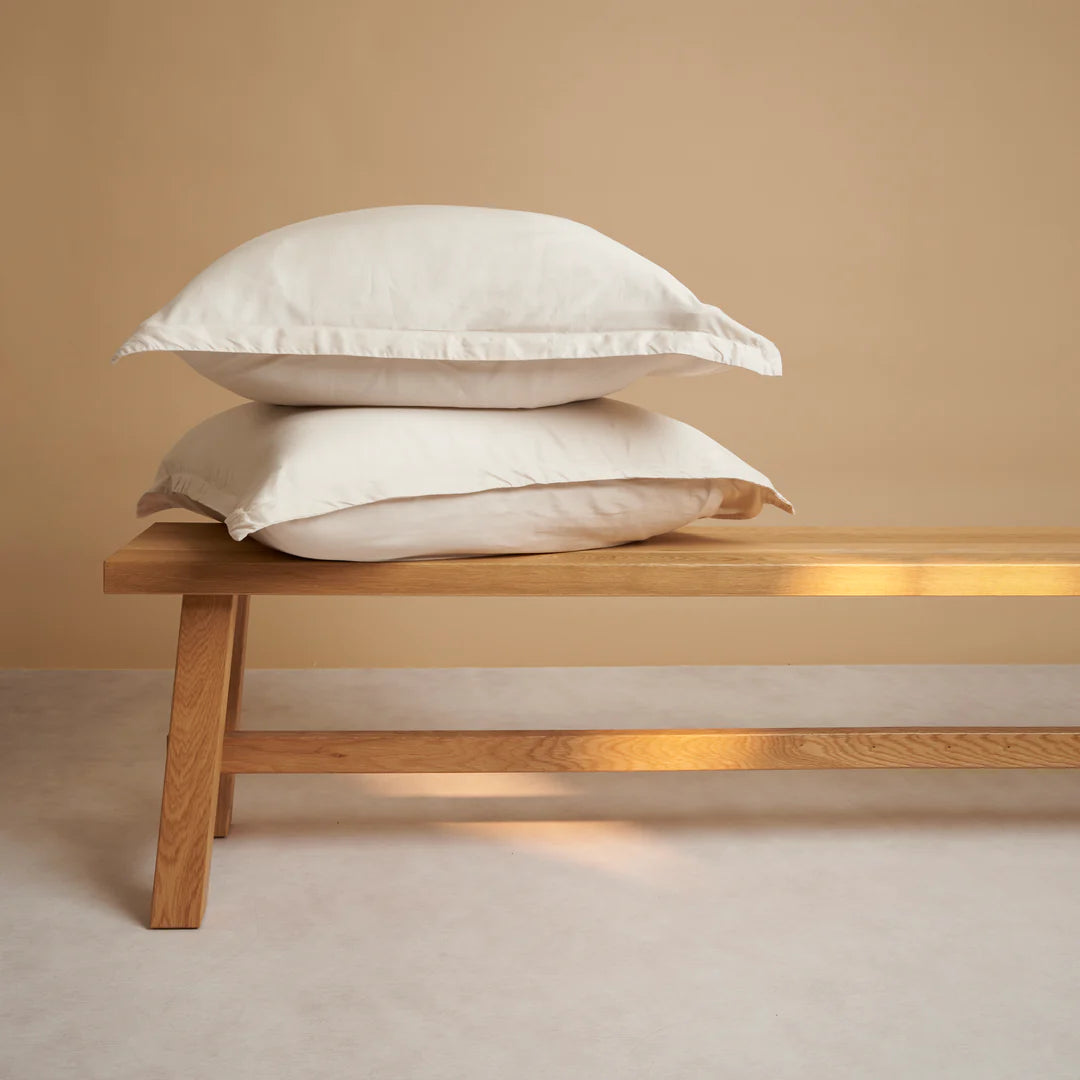 Kussensloop Tencel™ Twill Beige