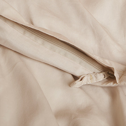 Dekbedovertrek Tencel™ Twill Beige