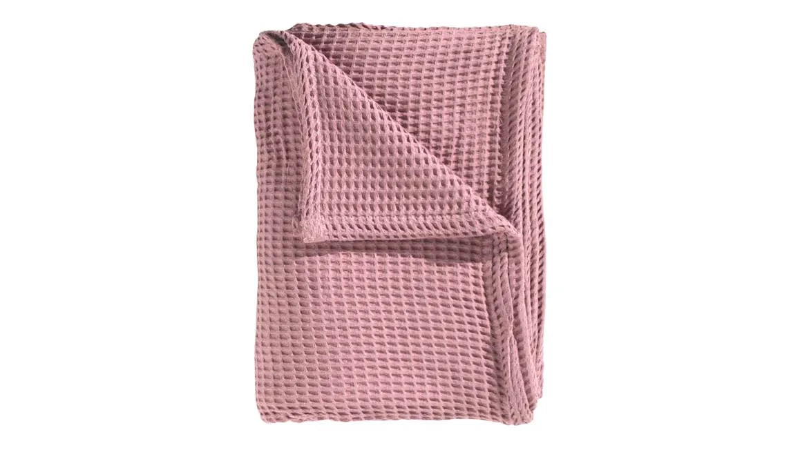 PLAID - Wafelplaid Katoen Baby Pink