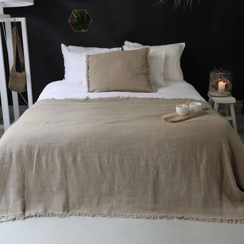 LAYNENBURG premium sprei, 150 x 200 cm, 100% katoen met wafelstructuur LAYNENBURG premium sprei, 150 x 200 cm, 100% katoen met wafelstructuur