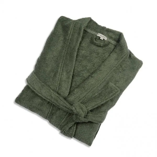 Badjas Sento Unisex Katoen en Tencel Groen