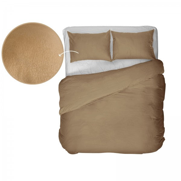 Dekbedovertrek Kiso Tencel 400TC Goud