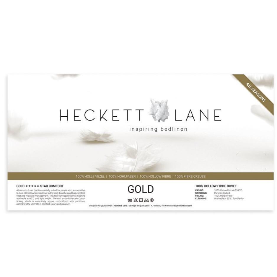 DEKBED - All Year (Enkel) Gold Hollow Fiber All-year HECKETTLANE 