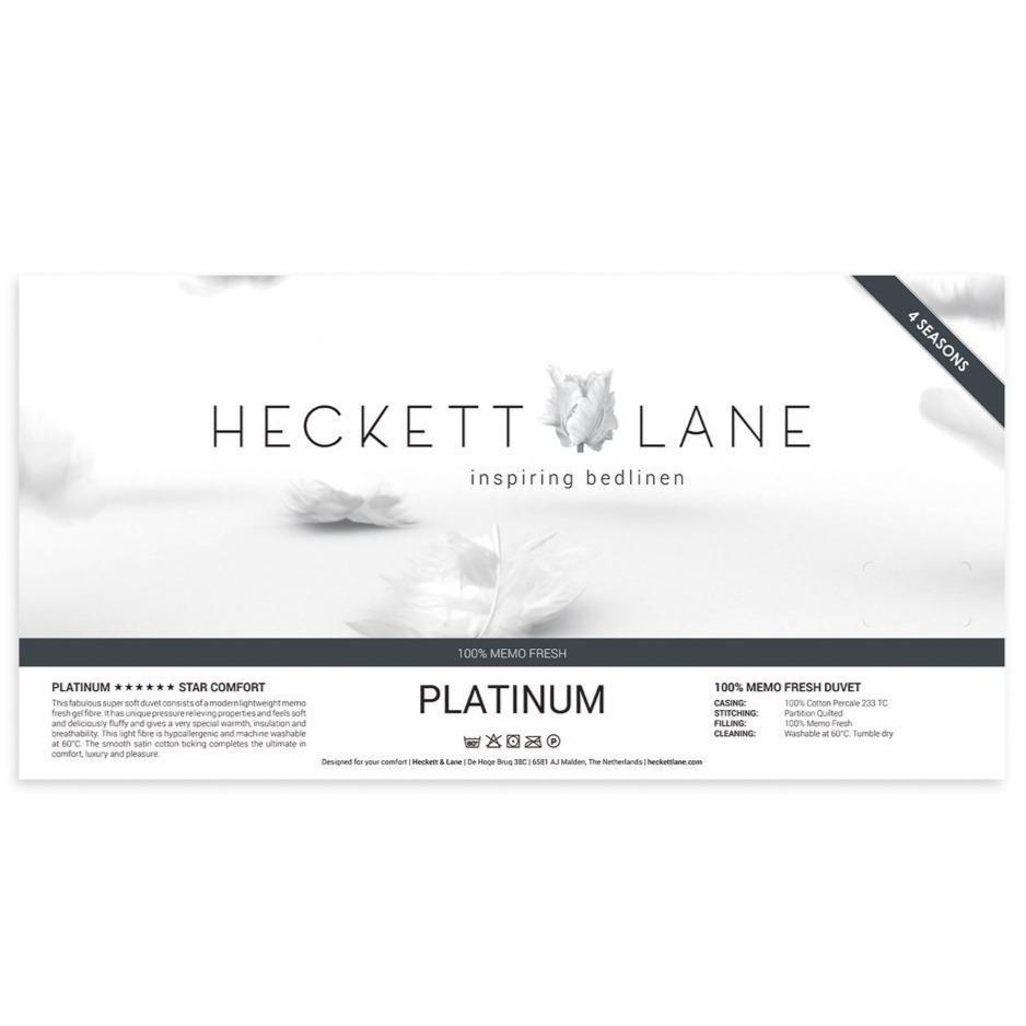 DEKBED - All Year (Enkel) Platinum 100% Micro Gel All-year HECKETTLANE 