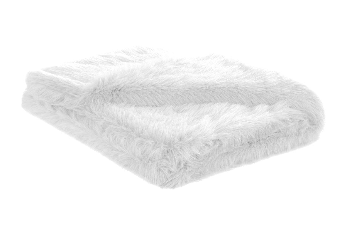 PLAID - Perle Fur Misty White