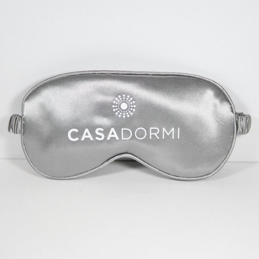 CASA DORMI - Slaapmasker Zijden Accessoires CASA DORMI Zilver 