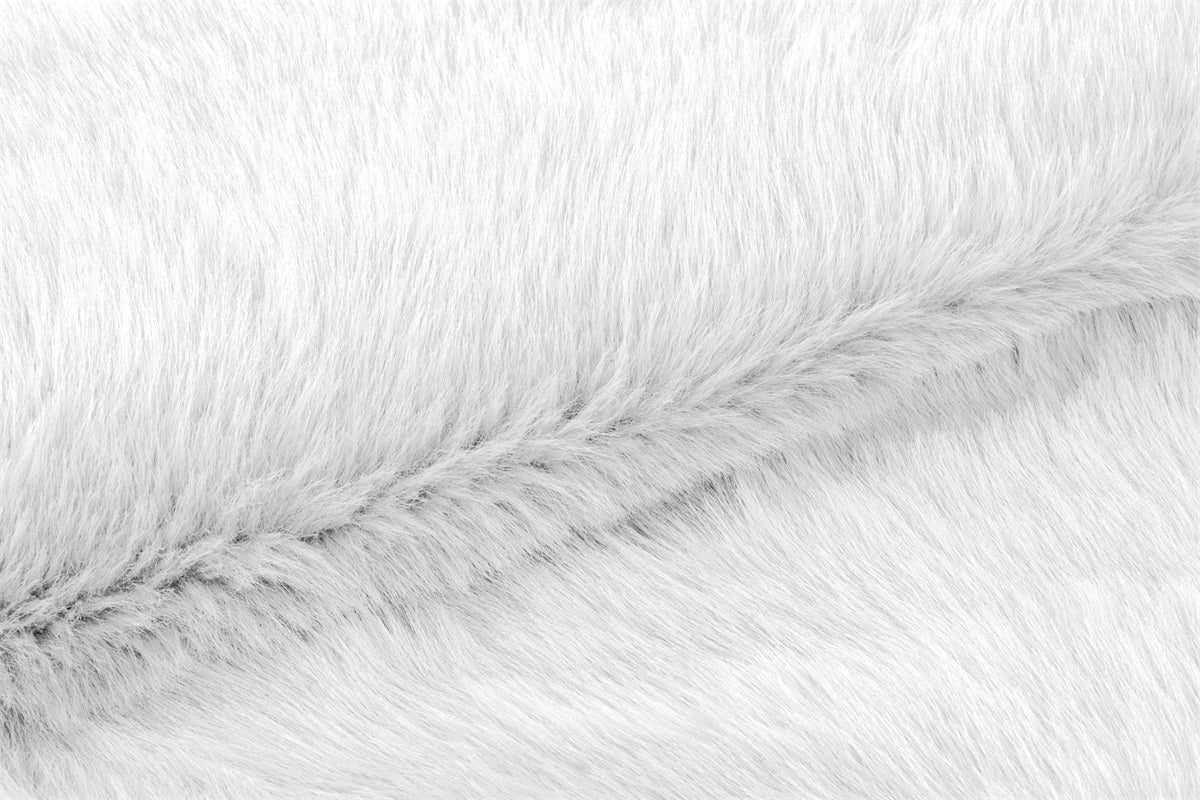 PLAID - Perle Fur Misty White
