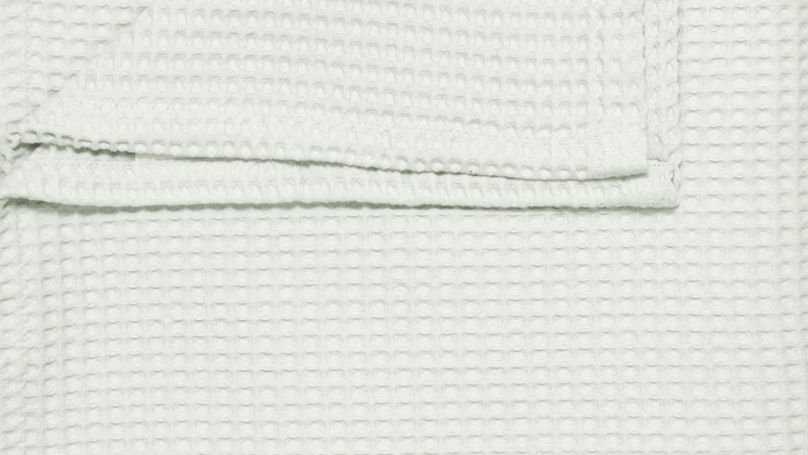 PLAID - Wafelplaid Katoen Mintgreen plaid HECKETTLANE 