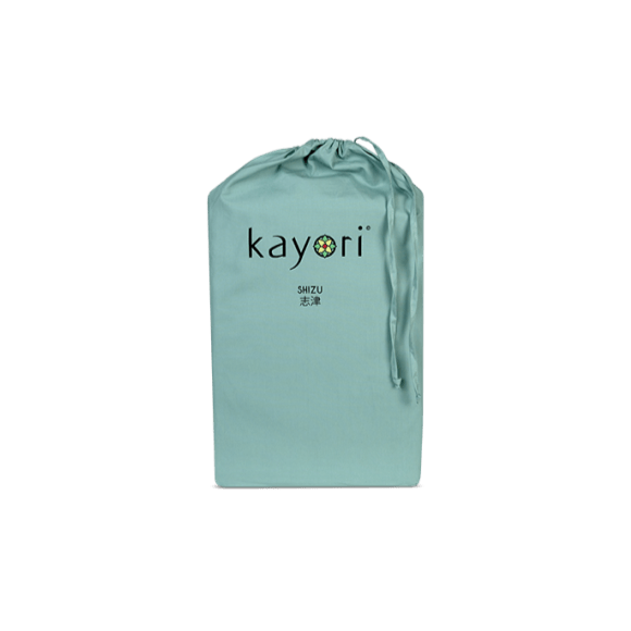 TOPPER Hoeslaken - Shizu Katoen Percal (12cm) Antra topper hoeslaken KAYORI 90/100 x 200/220 cm Groen 