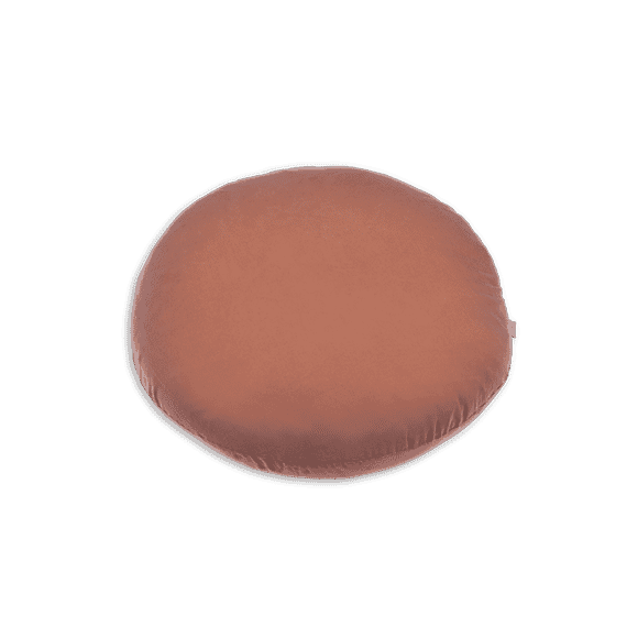 SIERKUSSENHOES - Rond Izakaya Tencel 55cm Leather sierkussenvulling KAYORI Leather 