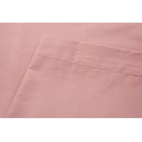 LAKEN - Shizu Bio Katoen Percal laken KAYORI 160 cm x 260 cm roze 