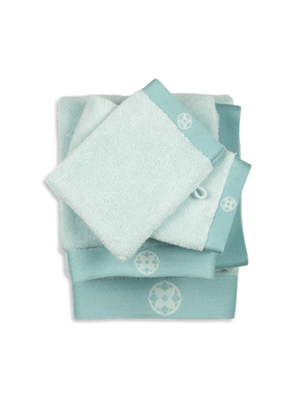 KAYORI - Handdoek (2stuks) mintgroen Handdoeken CASA DORMI set 2 stuks (50x100cm) mintgroen 