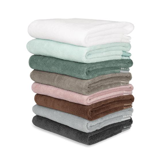 KAYORI - Handdoek (2stuks) wit Handdoeken CASA DORMI 